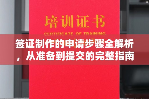 荣成签证制作的申请步骤全解析，从准备到提交的完整指南