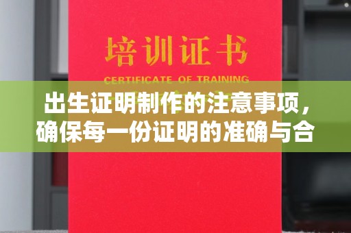 荣成出生证明制作的注意事项，确保每一份证明的准确与合法